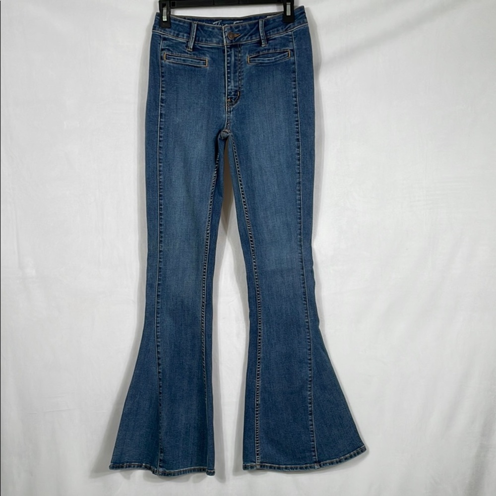 Free People Flare Jeans Size 27